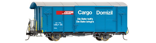 RhB Gbk-v 5520 'Cargo Domizil' ged. Güterwagen
