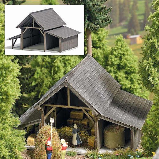 Heuschuppen