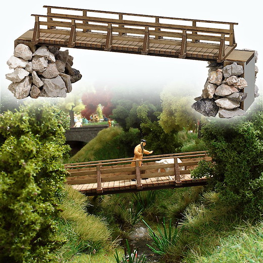 Holzbrücke