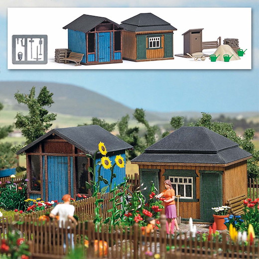 Gartenlauben Set 2