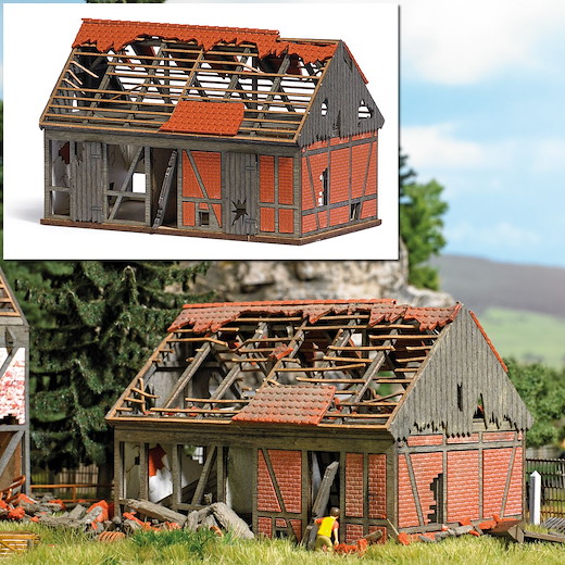 Verfallene Stallung