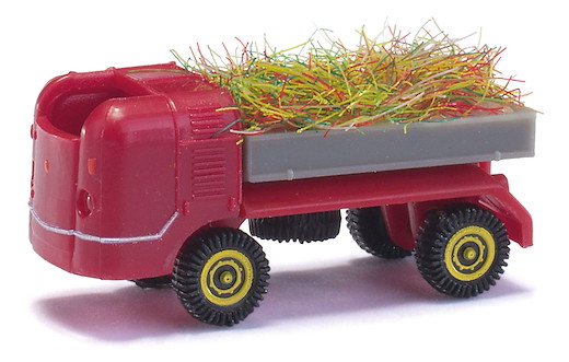 MH: Multicar M21 mit Heuladung, Rot
