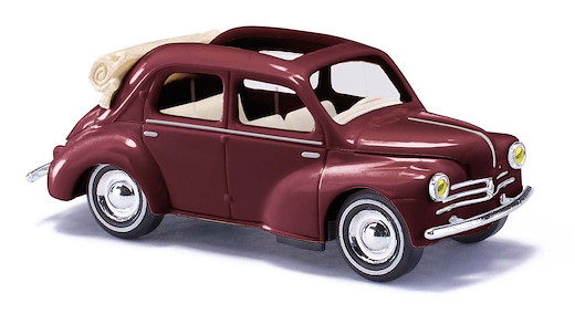 Renault 4CV Cabrio rot