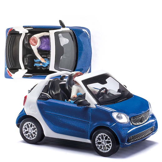 Smart For2 Cabrio 2015 Fahrerin/Kindersi