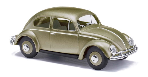 VW Käfer/Ovalfen. Exportversion Grünmet.