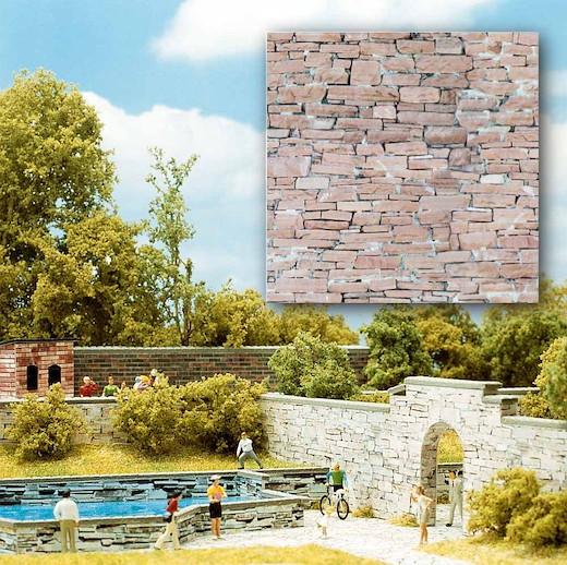 2 Dekoplatten »Sandstein«