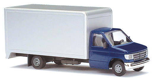 Ford E-350 Kastenwagen, Blau/Lichtgrau