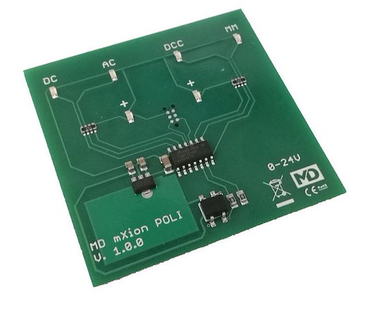 POLI Polaritätsprüfer für DCC, MM, AC, DC, Booster + Kehrschleife + Modulanlagen