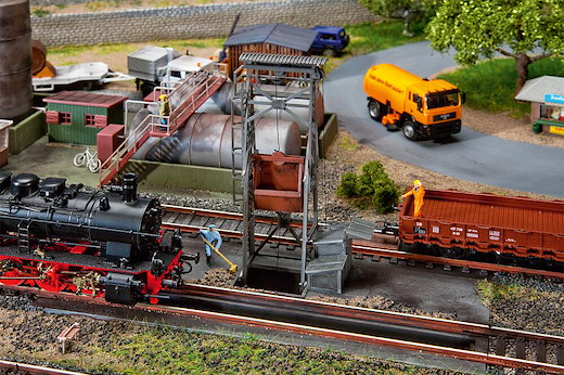 Ausschlackanlage mit Antriebsteilen