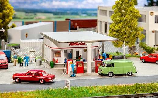 Tankstelle 50er Jahre