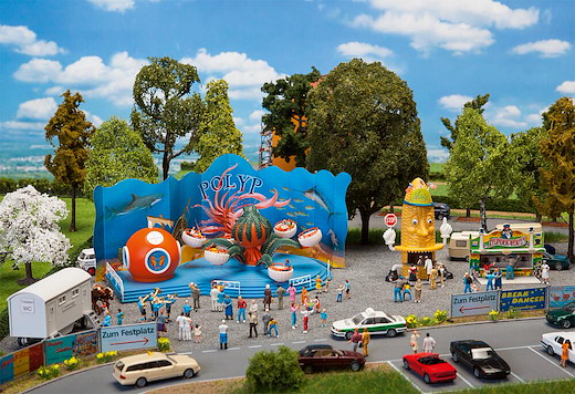 Kirmes-Set mit Polyp