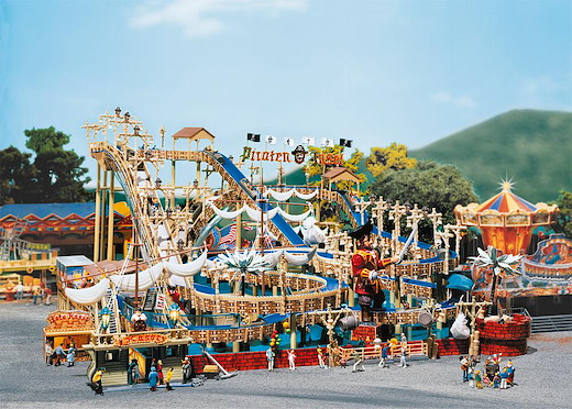 Wildwasserbahn Pirateninsel