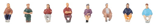 Sitzende Personen I