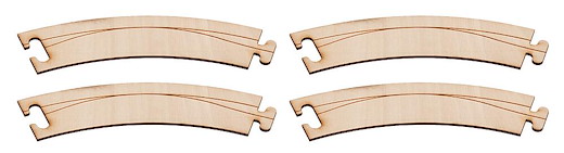 Laser-Street Fahrbahnbogen 45°