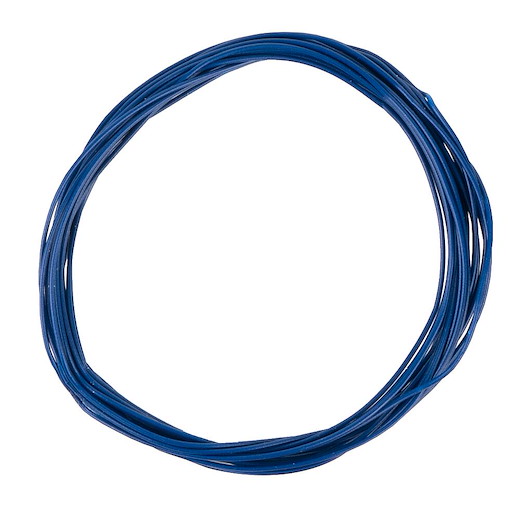 Litze 0,04 mm², blau, 10 m