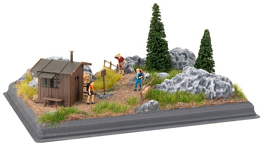Mini-Diorama Gebirge