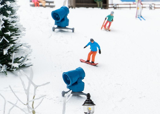 2 Schneekanonen