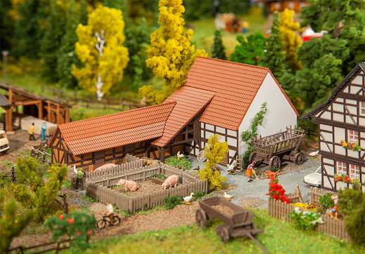 Landwirtschaftliches Gebäude mit Zubehör