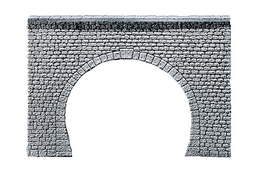 Tunnelportal Profi, Naturstein-Quader