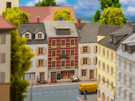 Stadthaus mit Bäckerei