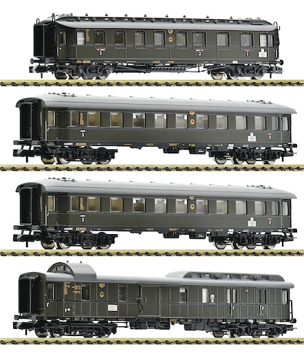 4-tlg. Set: Schnellzug, DRG