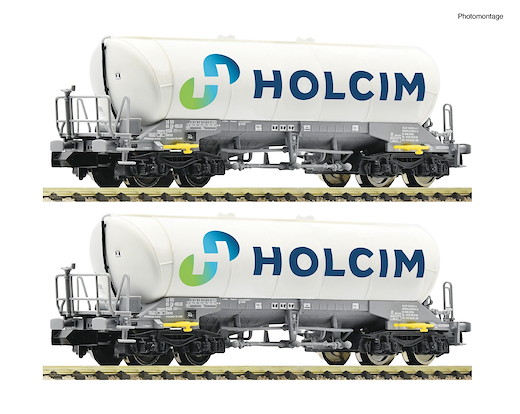 2-tlg. Set: Silowagen, Holcim