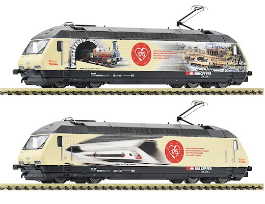 Elektrolokomotive 460 019-3 „175 Jahre Schweizer Bahnen“, SBB