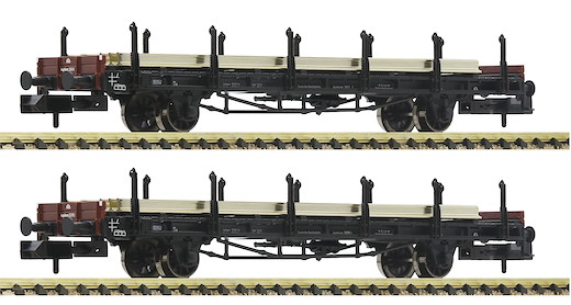 2-tlg. Set: Schienentransportwagen, DRB