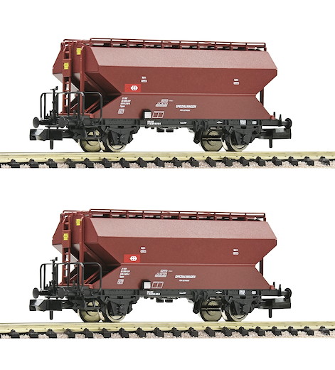 2-tlg. Set: Getreidesilowagen, SBB