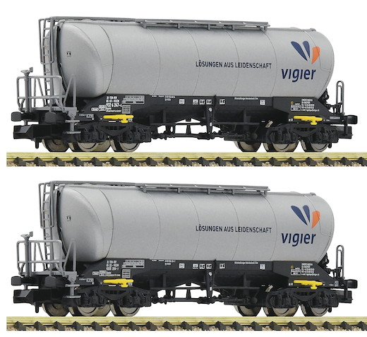 2-tlg. Set: Silowagen, Vigier Cement, Privatbahn