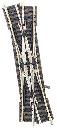 Doppelkreuzungsweiche, links, 111mm