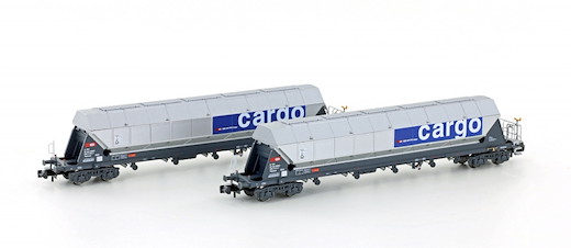 2er Set Silowagen Tagnpps SBB Getreide-Transport, Ep.VI