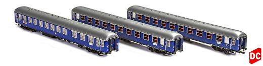 3tlg Messezug Hannover DB Ep.IV 2xA4ümg-54 1xAR4ümg-54
