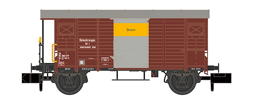SBB gedeckter Güterwagen Ölwehr, Ep. IV
