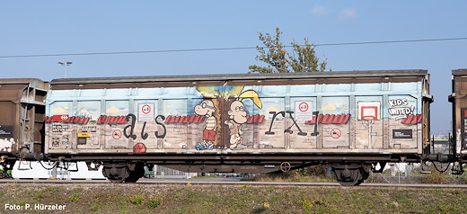 SBB Schiebewandwagen Hbbillns Graffiti Kids united, Ep. V