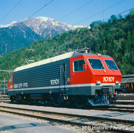 SBB E-Lok Re 4/4 IV (10102), Ep.IV, Sound