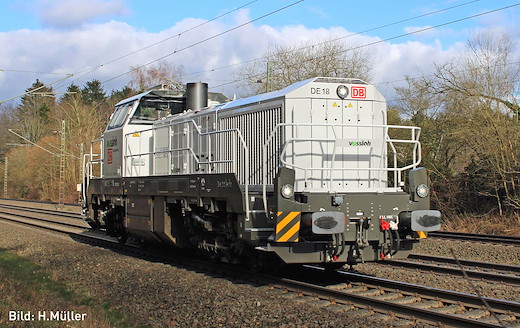 Diesellok Vossloh DE18 DB Cargo, Ep.VI, Sound