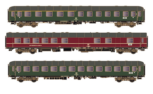 3er Set Personenwagen DB, Ep.IVa, D1213