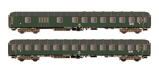 2er Set Personenwagen DB, Ep.IVa, D1213