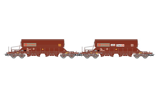 F-ERSA 2 Schwenkdachwagen braun ERMEWA/CHEMOIL, Ep. VI