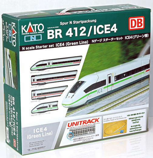 ICE4, 4-tlg. DBAG/Klimaschützer, Startset Gleis-Oval, Trafo