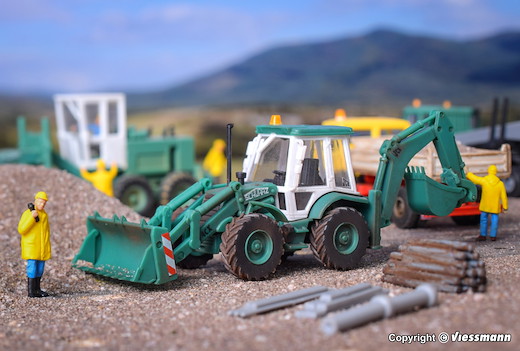 H0 Baggerlader JCB 4CX 4x4x4