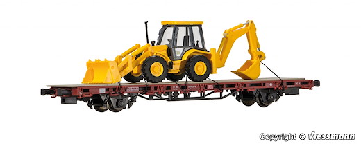H0 Niederbordw.Bagger JCB 4CX