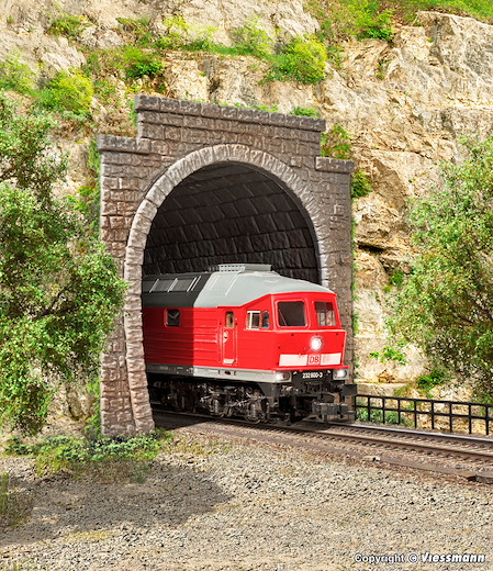 H0 Tunnelportal, eingleisig