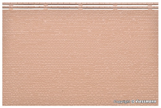 N/Z Mauerplatte, unr.10x15cm