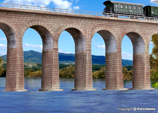 N/Z Viaduktpfeiler, 6 Stueck