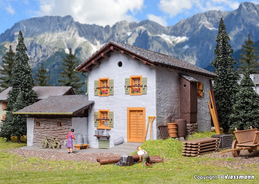 H0 Berghaus Fextal in Grevasa