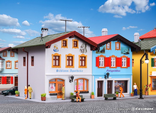H0 Schlossapotheke und Antiqu