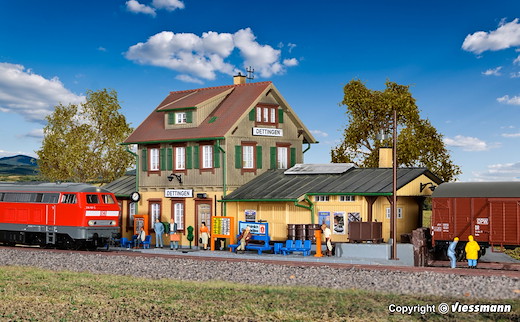 H0 Bahnhof Dettingen