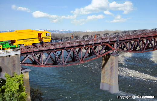 H0 Fischbauchträgerbrücke, ei